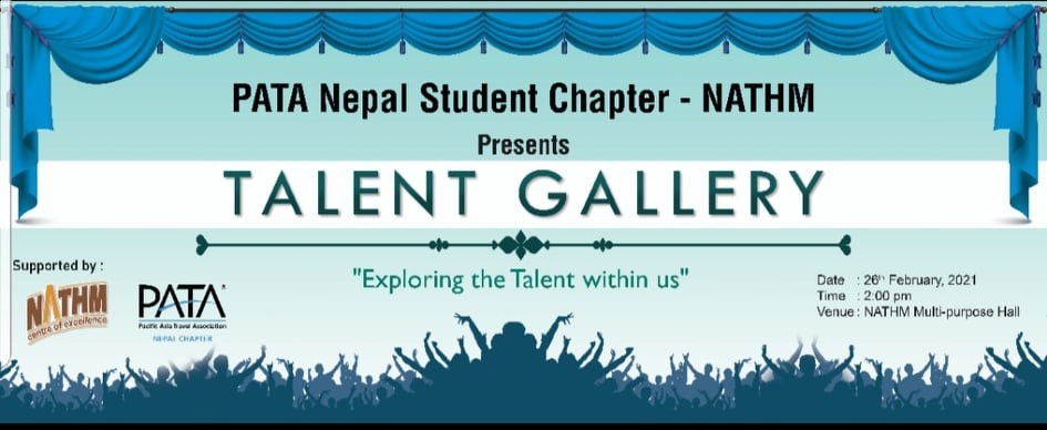 PATA Nepal Student Chapter- NATHM organized "Talent Gallery- Exploring the Talent within us"