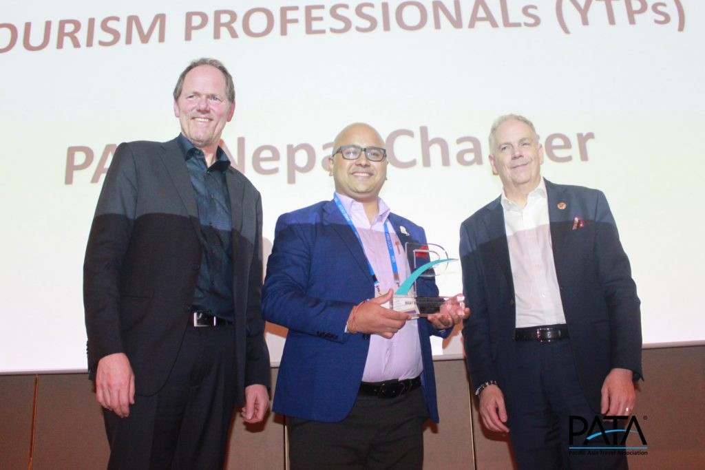 NEPAL Wins Best PATA Chapter Award; Promoted as Lifetime Destination at PTM 2019 Kazakhstan