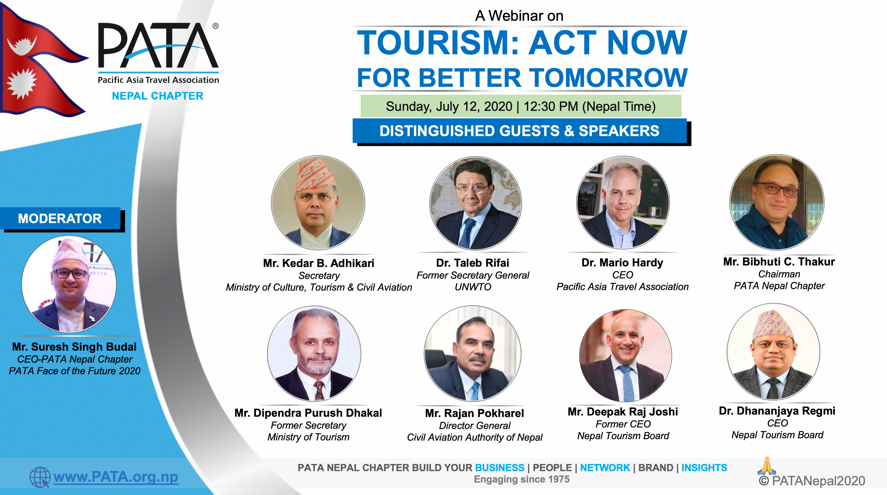 PATA Nepal organizes a webinar on "Tourism - Act Now for a Better Tomorrow"