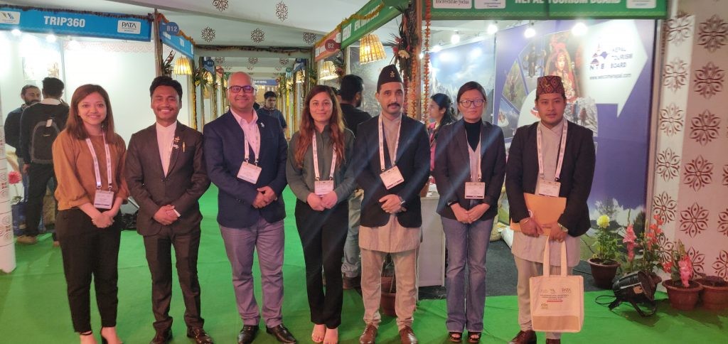Nepal promoted its Adventure and Spiritual offerings at PATA ATRTCM 2019 in Rishikesh, India