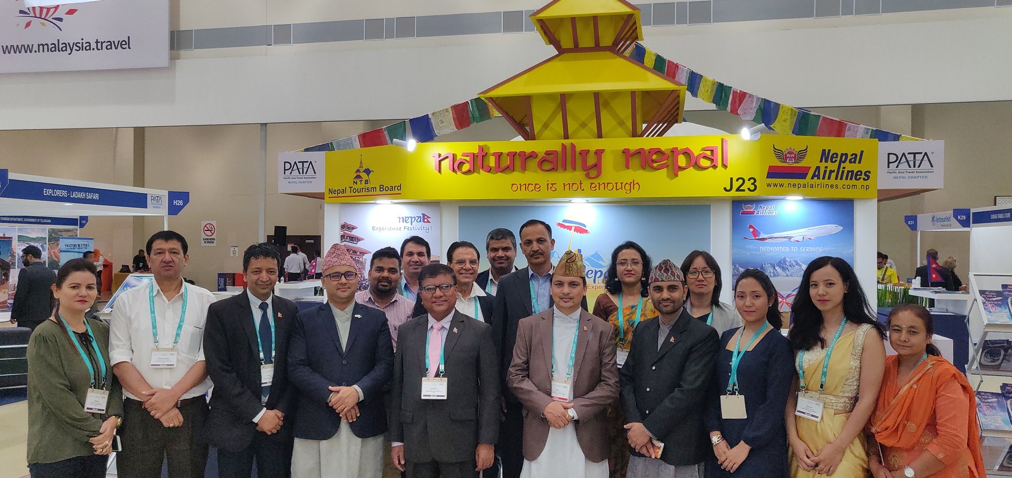 Nepal makes Grand at PATA Travel Mart 2018, Langkawi, Malaysia