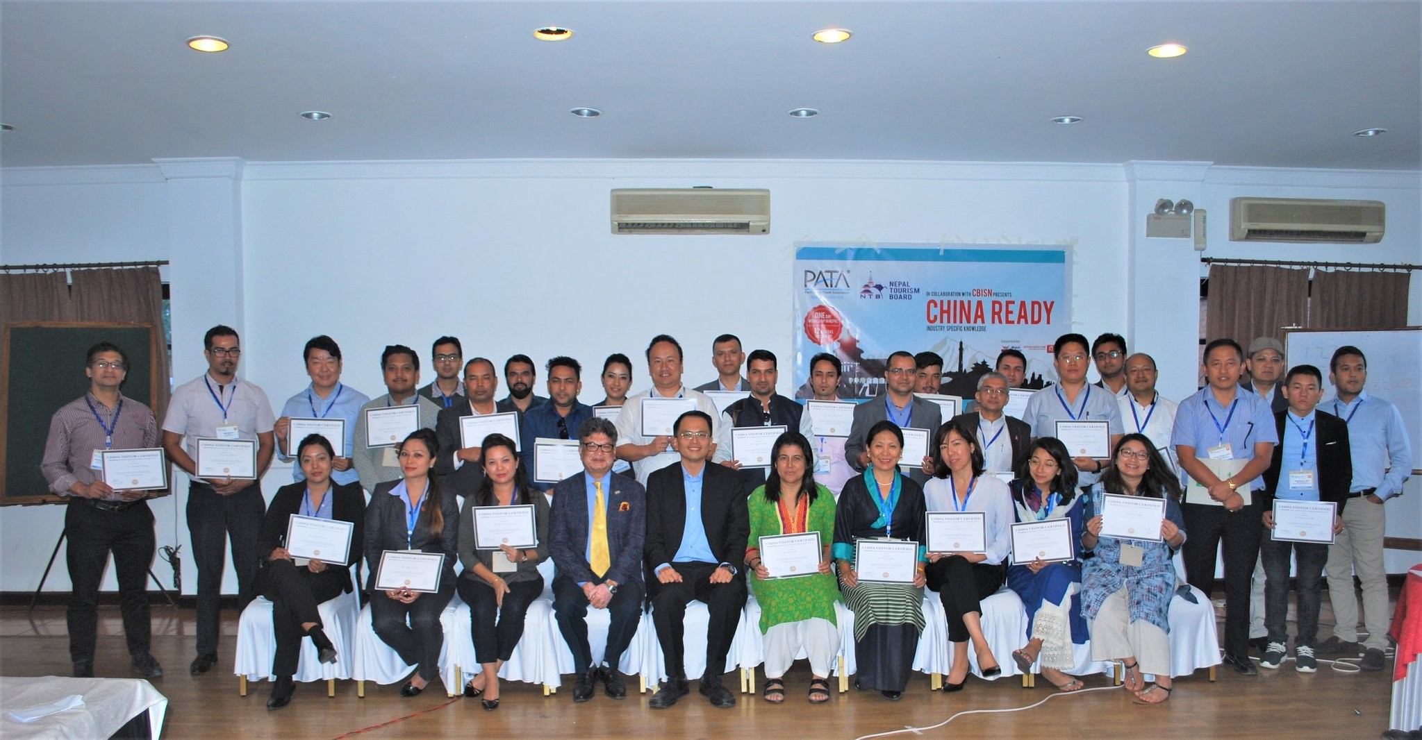 PATA Nepal & Nepal Tourism Board Jointly organized China Ready Training Certification Program.
