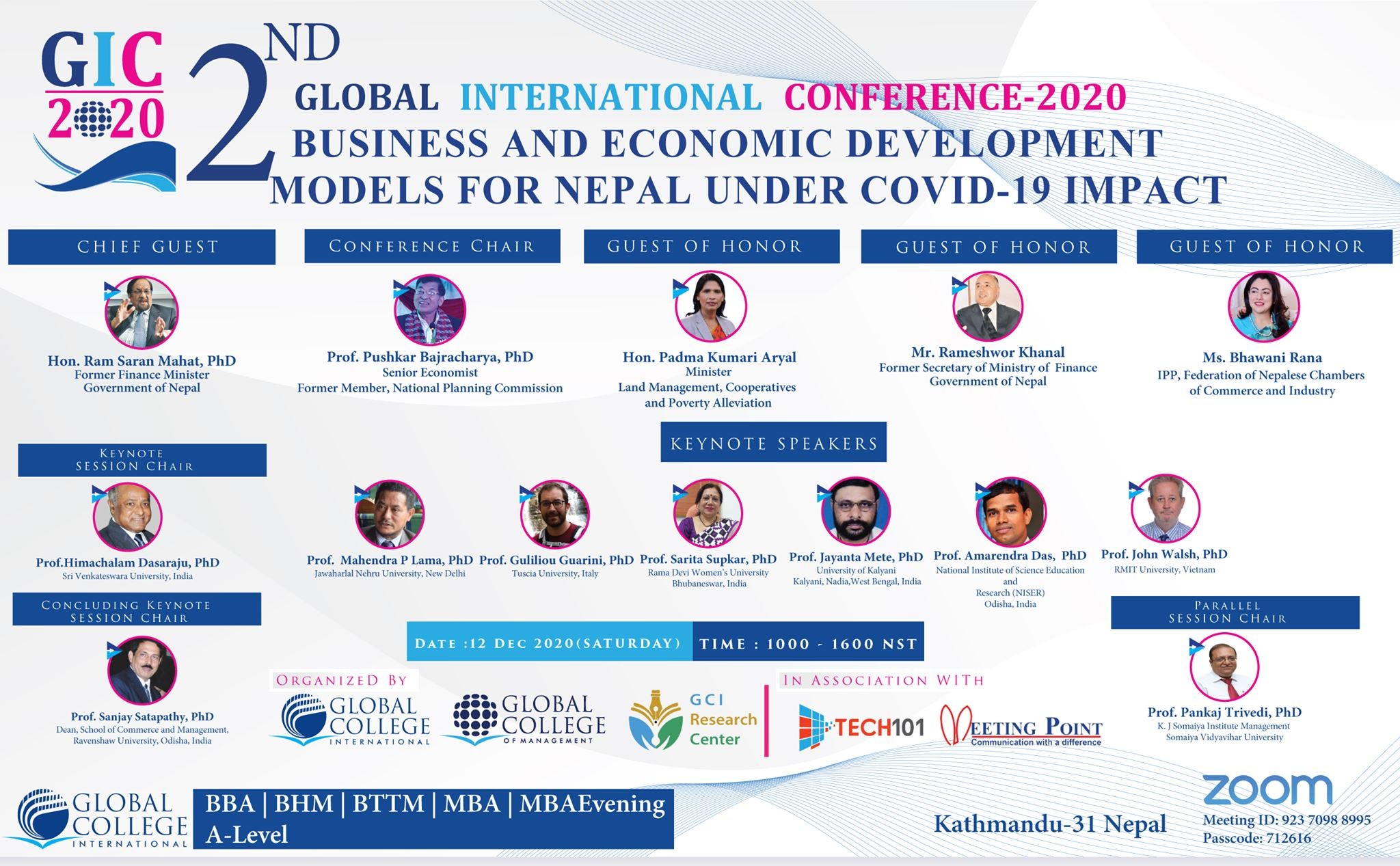 GCI All Set to organize 2nd Global International Conference - 2020