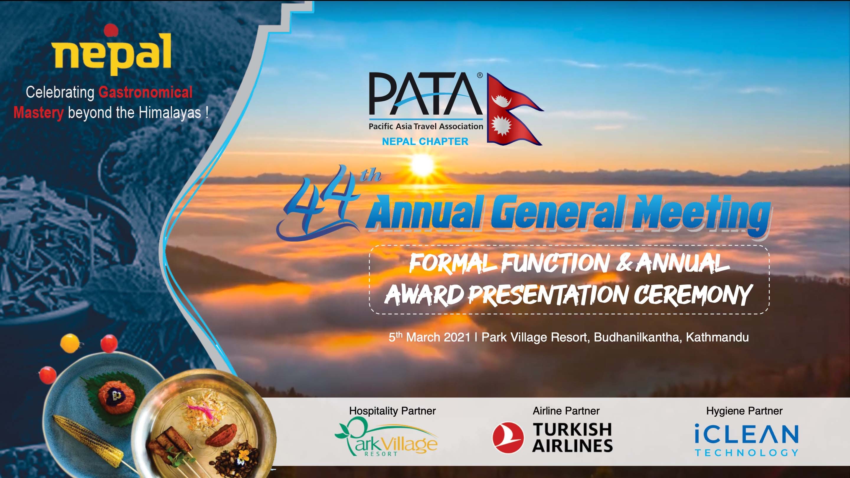 PATA Nepal Chapter Concludes 44th Annual General Meeting themed “Nepal: Celebrating Gastronomical Mastery Beyond Himalayas!”