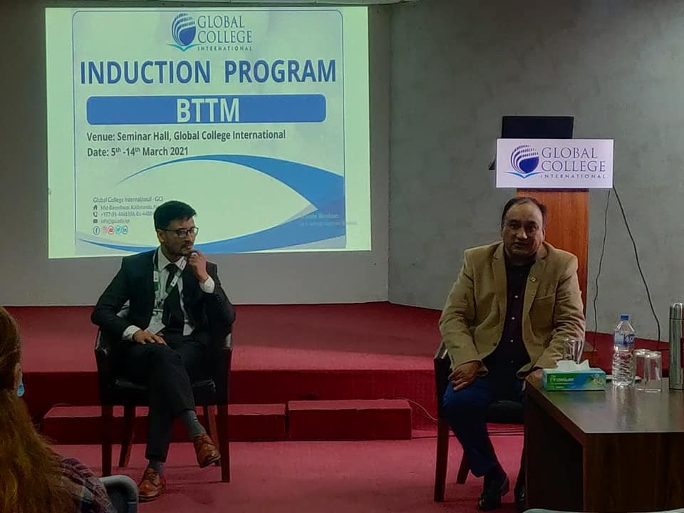 PATA Nepal Chairman Mr. Thakur Shares his Thoughts at the Global College International