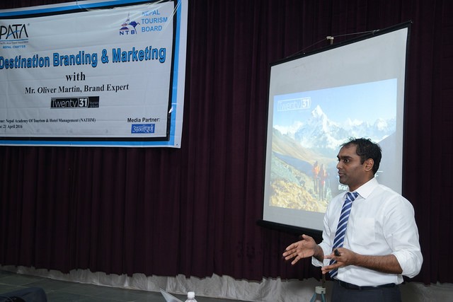 “Destination Branding and Marketing Training” with Mr. Oliver Martin organised by PNC and NTB