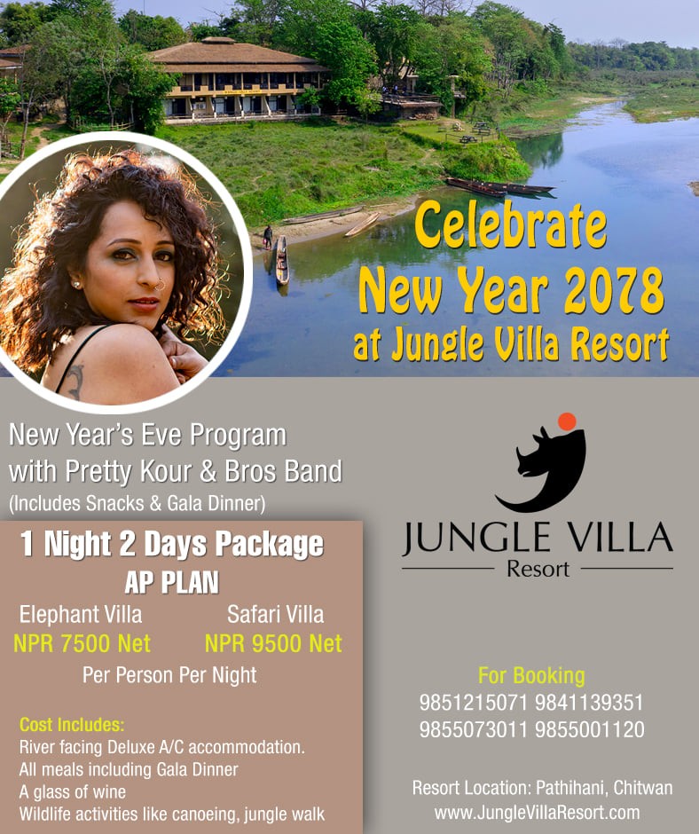 New Year 2078 Offers by Jungle Villa Resort