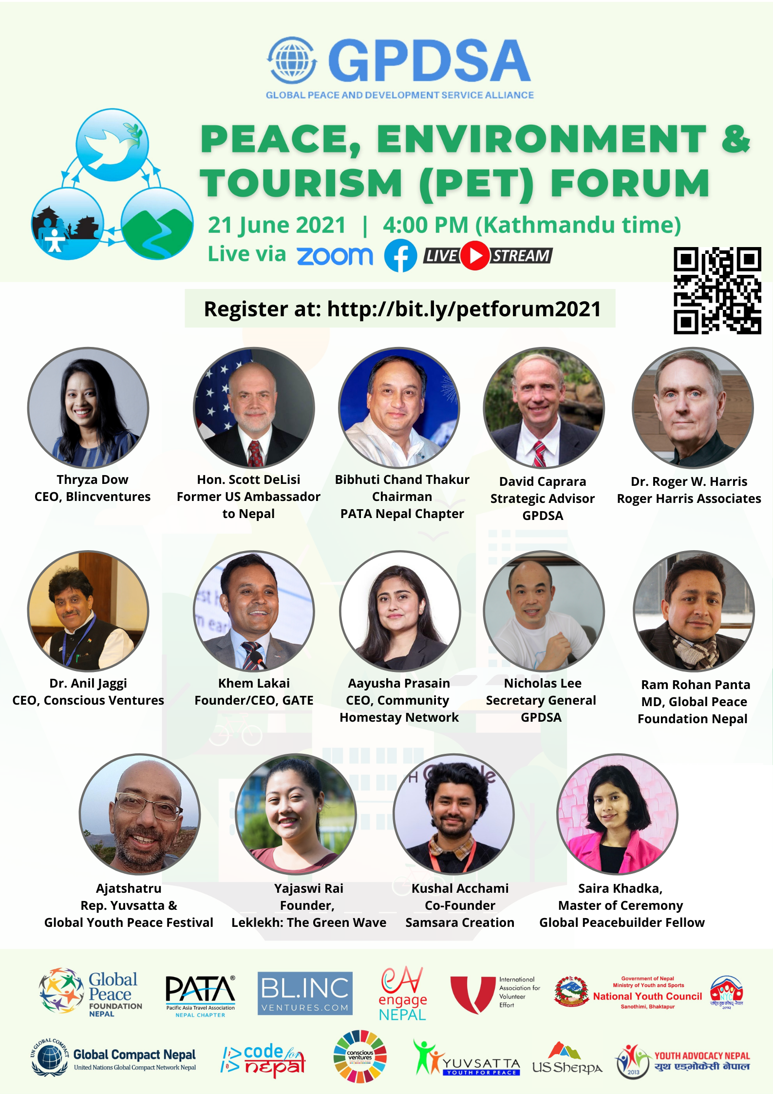 GPDSA organized "Peace, Environment And Tourism (PET) Forum 2021" in collaboration with PATA Nepal Chapter