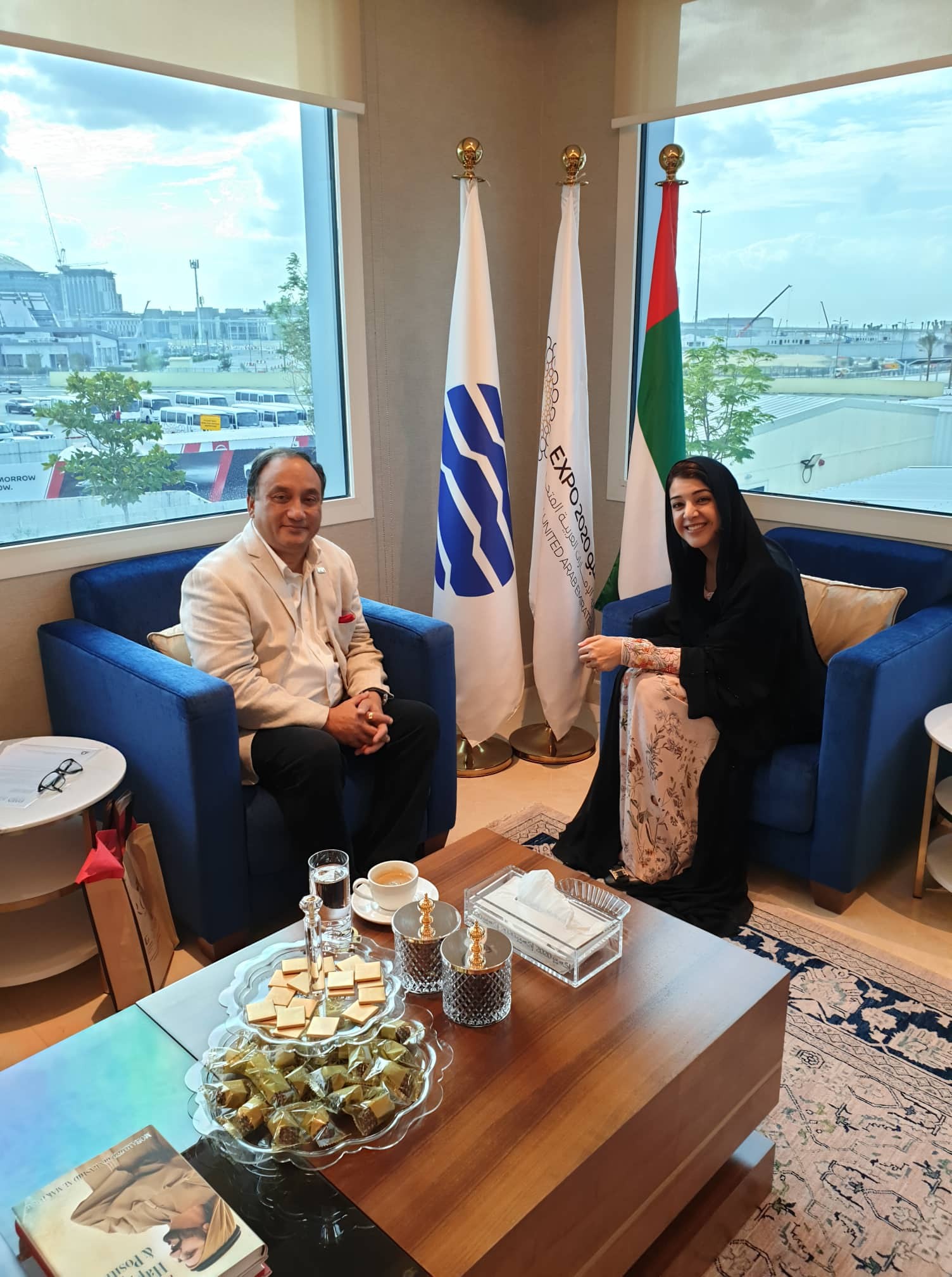 General Secretary of PATA Nepal Chapter made a courtesy visit to Her Excellency Dr. Reem Al Hashimi, the state Minister of International Affairs- UAE