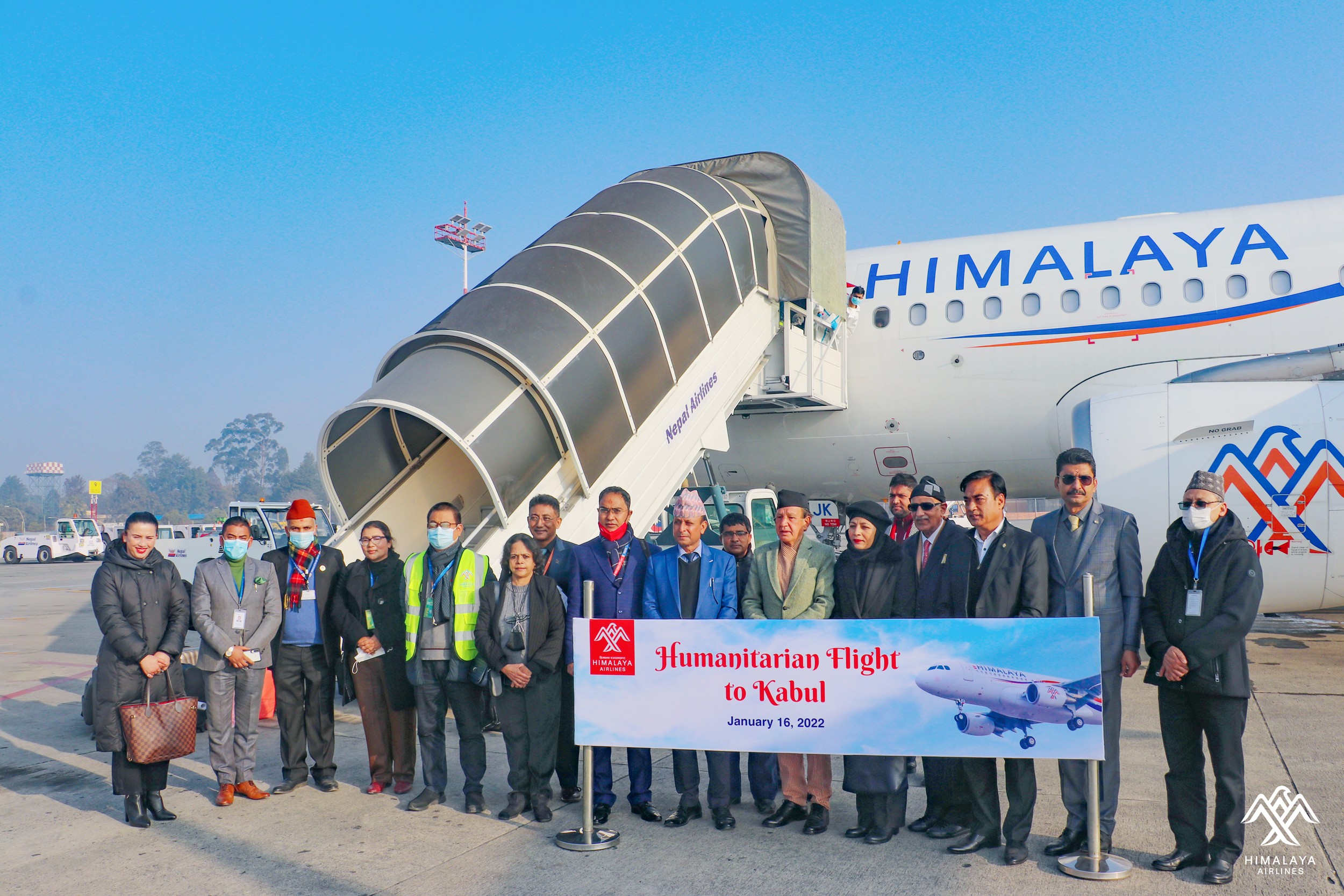 Himalaya Airlines  flies Nepal’s first Humanitarian Flight to Kabul
