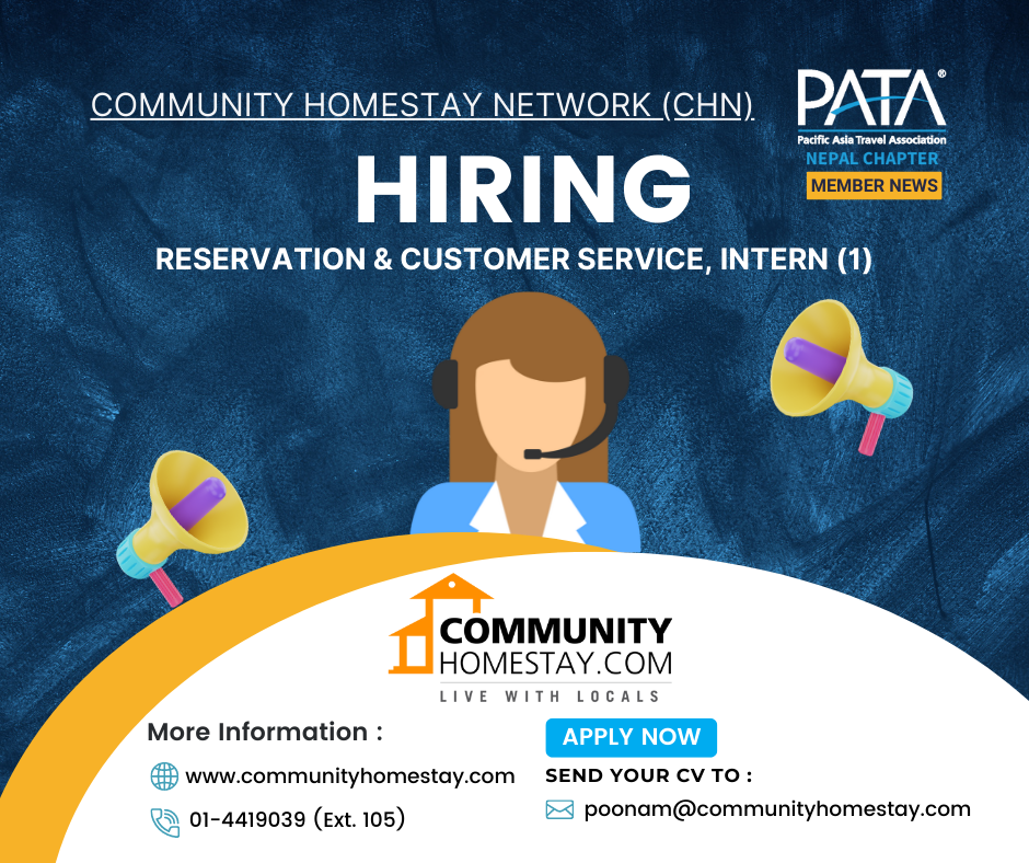 Internship Opportunity at Community Homestay Network
